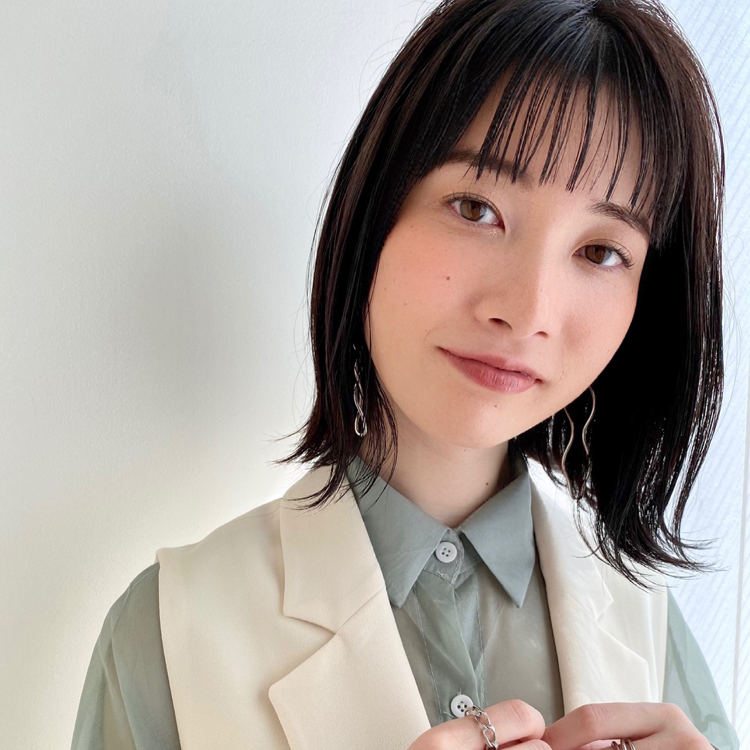 大人かわいい外ハネBOB