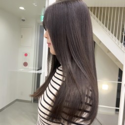 【 大人かわいい 艶髪 × beige brown color 】